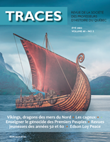 Aperçu - TRACES - Printemps 2022 - Volume 60-3