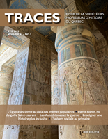Aperçu - TRACES - Volume 63-3  Été 2025
